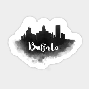 Buffalo watercolor Sticker